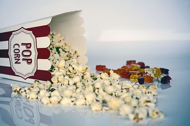 popcorn v kině