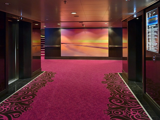 koberec v hale
